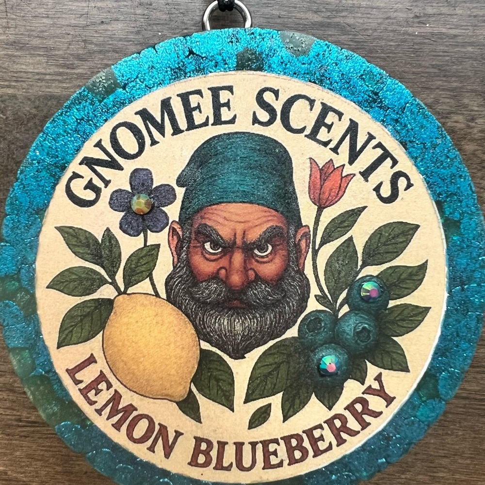 Lemon Blueberry Car Freshie
